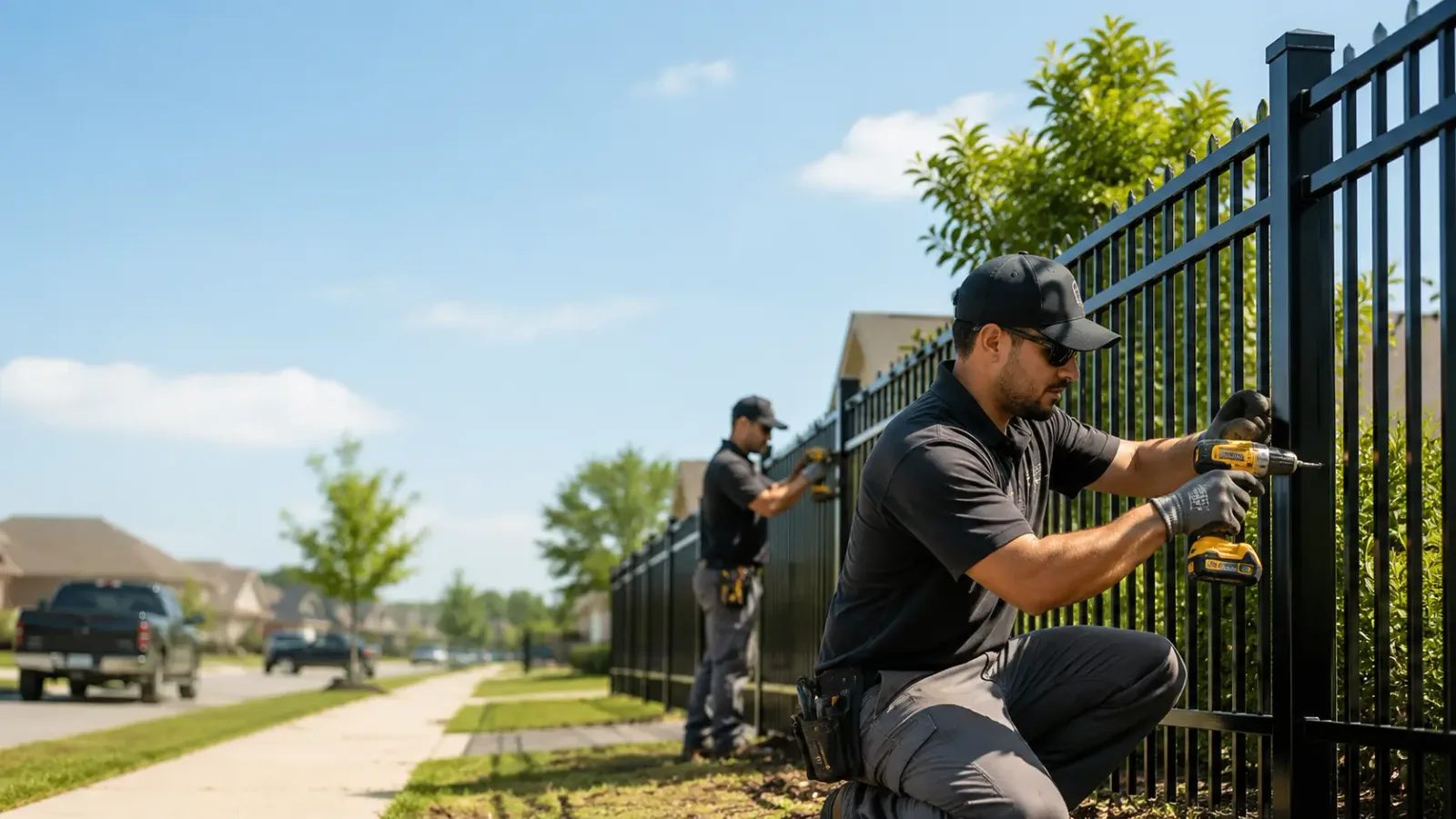 Metal Fence Installation in Freedom, PA